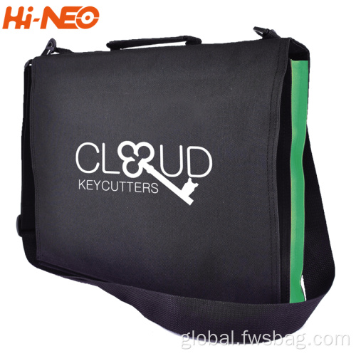 Leather Briefcase Customized logo printed quality bag for shipping Manufactory